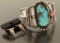 Antique Navajo Turquoise & Sterling Bracelet
