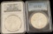 Lot of (2) Silver Coins
