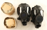 Lot of 2 Israeli M15 Gas Masks