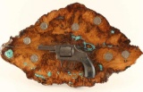 US Revolver Gun Art Piece
