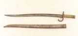 A French Chassepot Yataghan Bayonet