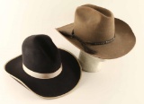 Lot of (2) Cowboy Hats