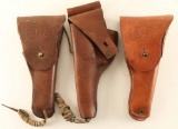 Lot of (3) US Holsters