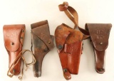 Lot of (4) Holsters