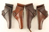 Lot of (4) US Flap Holsters