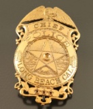 Long Beach Chief of Police Badge