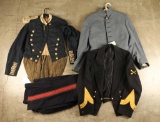 Lot of (4) Military Uniform Items