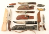 Lot of (8) Knifes