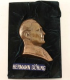 Brass Profile of Hermann Goring