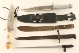 Lot of (5) Knives