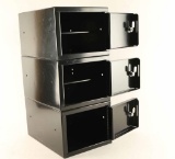 Metal Three Compartment Cabinet