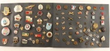 Lot of Military Medals and Badges