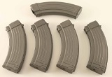Lot of 5 AK47 Mags