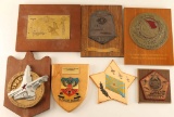 Large Lot of Plaques