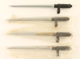 Lot of Four SKS Paratrooper Spike Bayonets