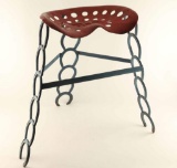 Tractor Seat Horse Shoe Chair