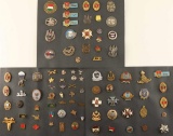 Lot of Military Pins and Badges