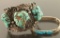 Lot of Silver & Turquoise Bracelet & Cuff