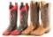 (2) Pairs of Ladies' Cowboy Boots