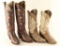 Lot of (2) Pairs of Ladies' Cowboy Boots