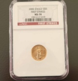 2006 Gold $5 Eagle NGC MS70 First Strike