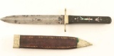 19th Century Spear Point Bowie Knife