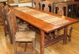 Old Hickory Dining Table and Chairs