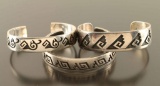 Lot of 3 Hopi Bracelets