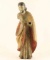 Hand Carved Polychrome Statue