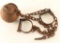 Yuma Prison Ball and Ankle Shackles