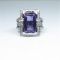 Magnificent Extra Fine Amethyst and Diamond