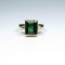 Modern Style 18 karat Green Tourmaline