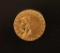 Gold 2.50 Indian BU Coin