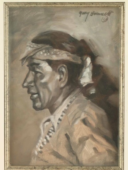 Original Oil on Paper