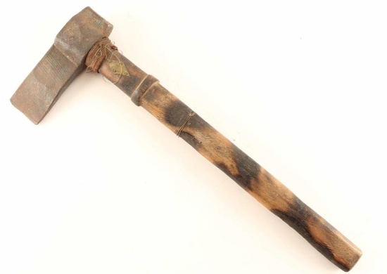 Antique Tomahawk with wood handle