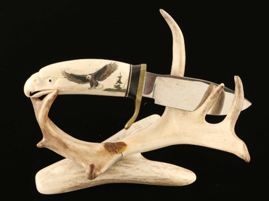 Custom knife from Alaska