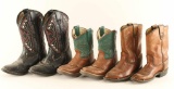 Lot of Kid's Cowboy Boots