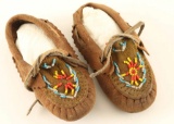 Pair of Small Navajo Babies Moccs