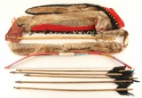 Native American Quiver & Arrows