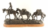 Original Fine Art Bronze by C.R. Morrison