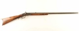 Signed Half Stock Percussion Rifle .36 Cal