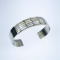 Gorgeous Navajo Sterling Cuff made by DELLA