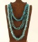 Lot of 3 Navajo Turquoise Necklaces