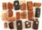 Large Lot of Leather Phone Cases