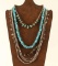 Lot of 4 Navajo Turquoise Necklaces