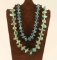 Lot of 2 Navajo Turquoise Necklaces