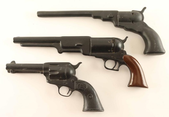 Collection of (3) Period Metal Cast Colts