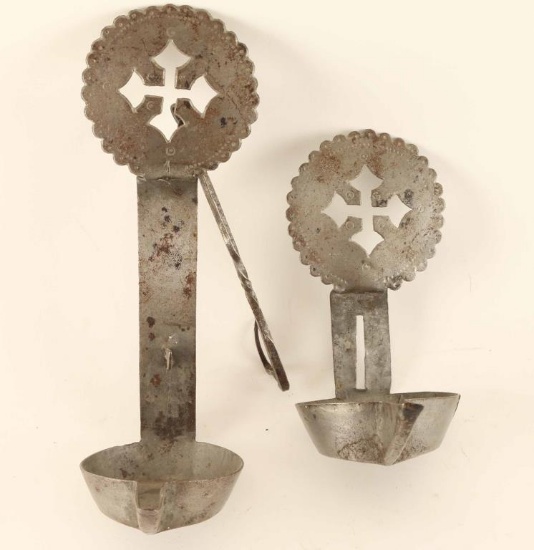 Pair of Original Oil Lamps