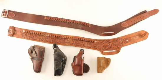 Lot of (4) Leather Holsters
