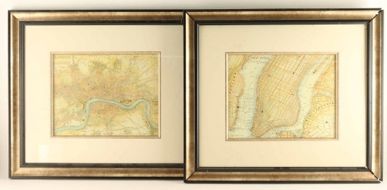 Lot of (2) Maps